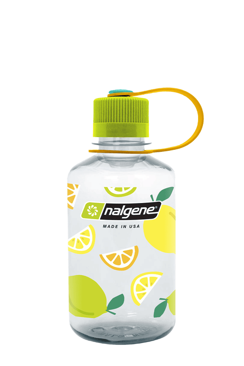 Nalgene product view: 16oz Narrow Mouth Fruit Print Bottles V8 — 16oz Narrow Mouth Fruit Print Bottles