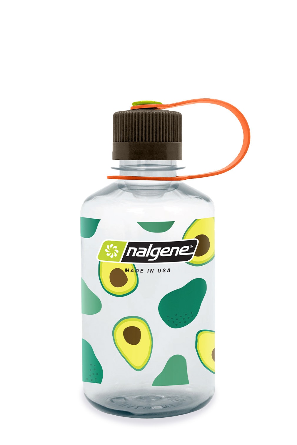 Nalgene product view: 16oz Narrow Mouth Fruit Print Bottles V8 — 16oz Narrow Mouth Fruit Print Bottles