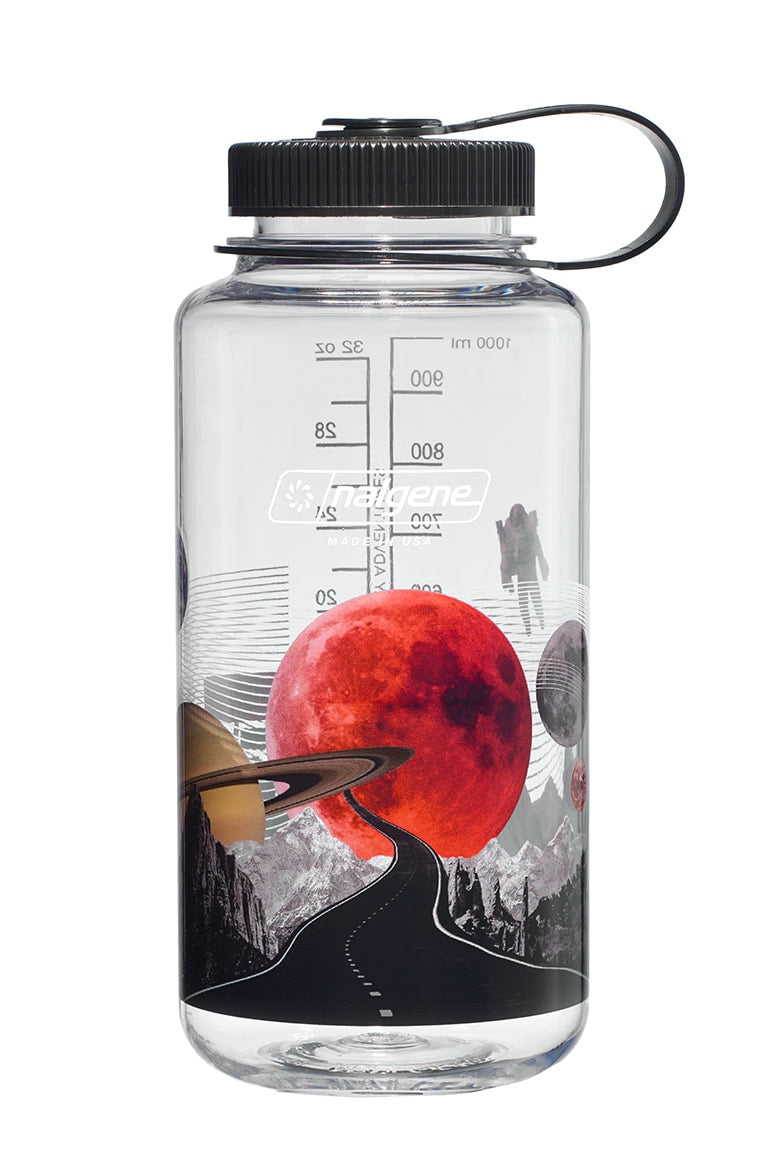 Nalgene product image: 32oz Wide Mouth Surrealist Bottles R9 — 32oz Wide Mouth Surrealist Bottles