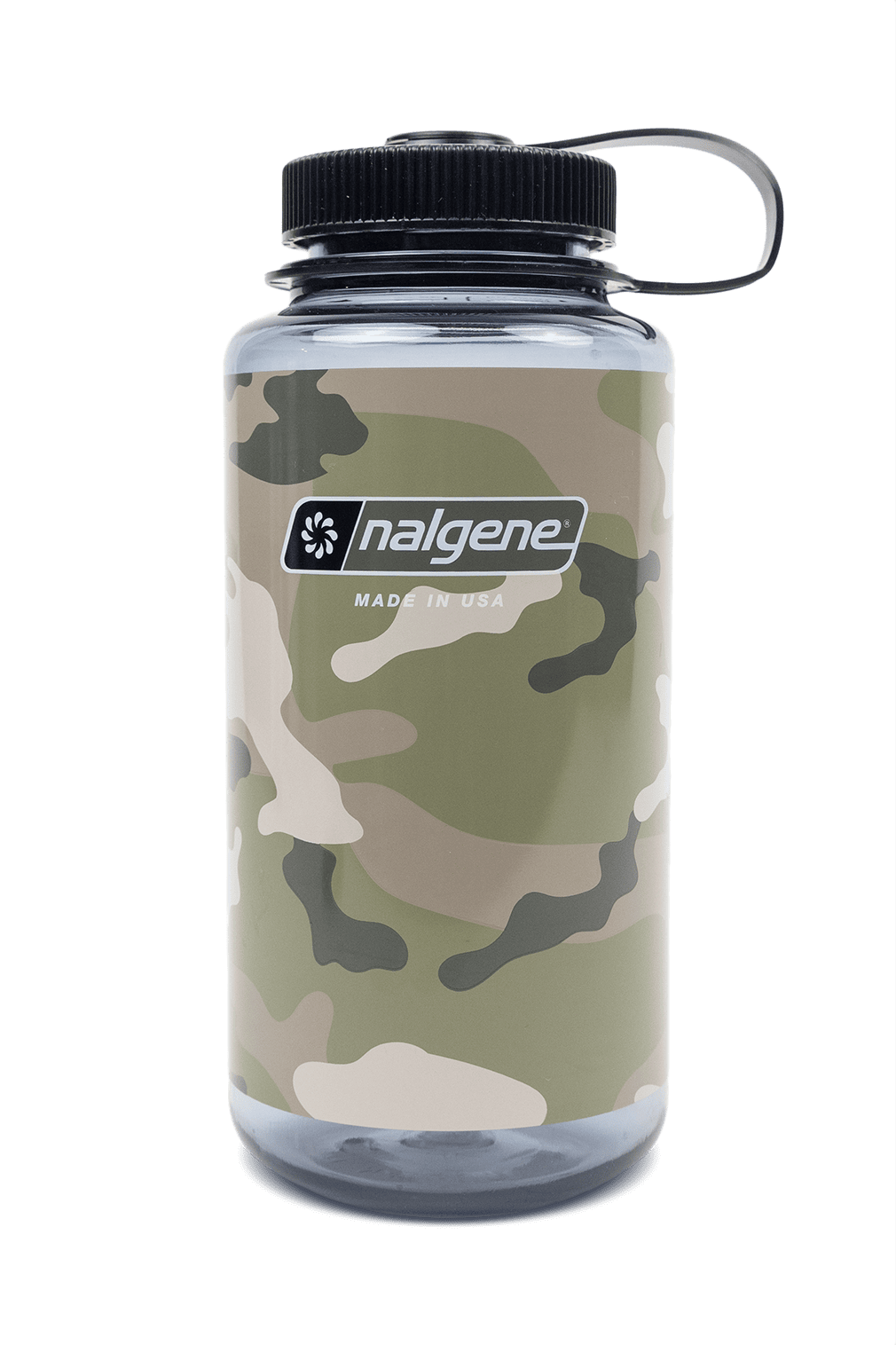 Nalgene product image: 32oz Wide Mouth Camo Print Bottles I1 — 32oz Wide Mouth Camo Print Bottles