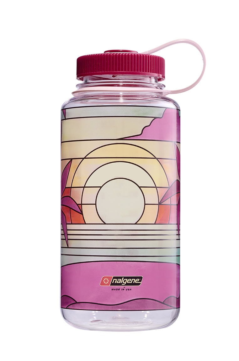 Nalgene product detail: 32oz Wide Mouth Stained Glass Print Bottles J4 — 32oz Wide Mouth Stained Glass Print Bottles