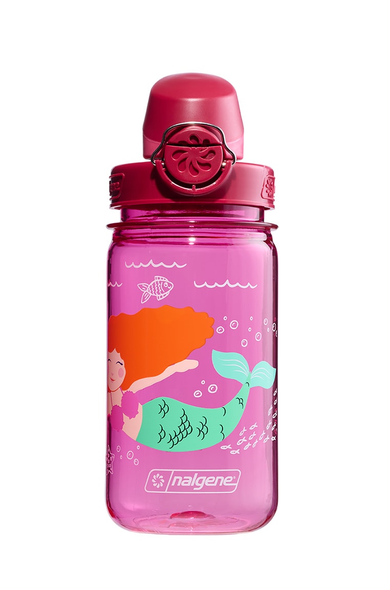 Nalgene product detail: 12oz On-The-Fly Kids Lock-Top Bottle with Graphics G1 — 12oz On-The-Fly Kids Lock-Top Bottle with Graphics