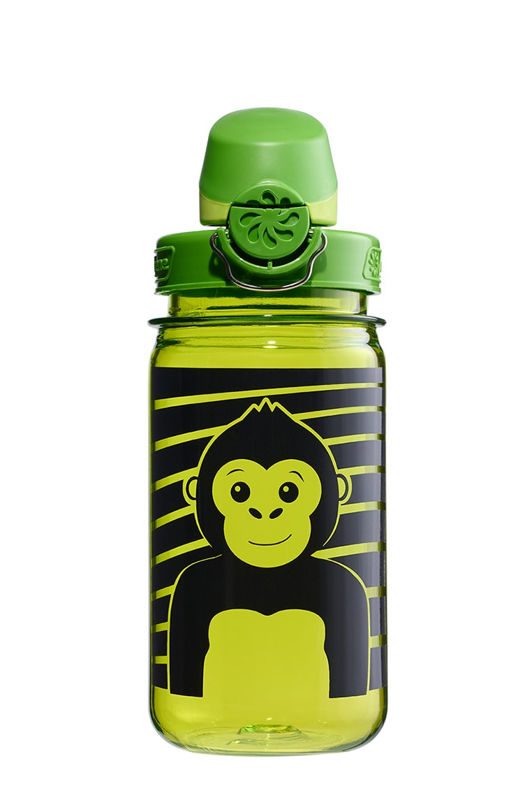 Nalgene product detail: 12oz On-The-Fly Kids Lock-Top Bottle with Graphics G1 — 12oz On-The-Fly Kids Lock-Top Bottle with Graphics